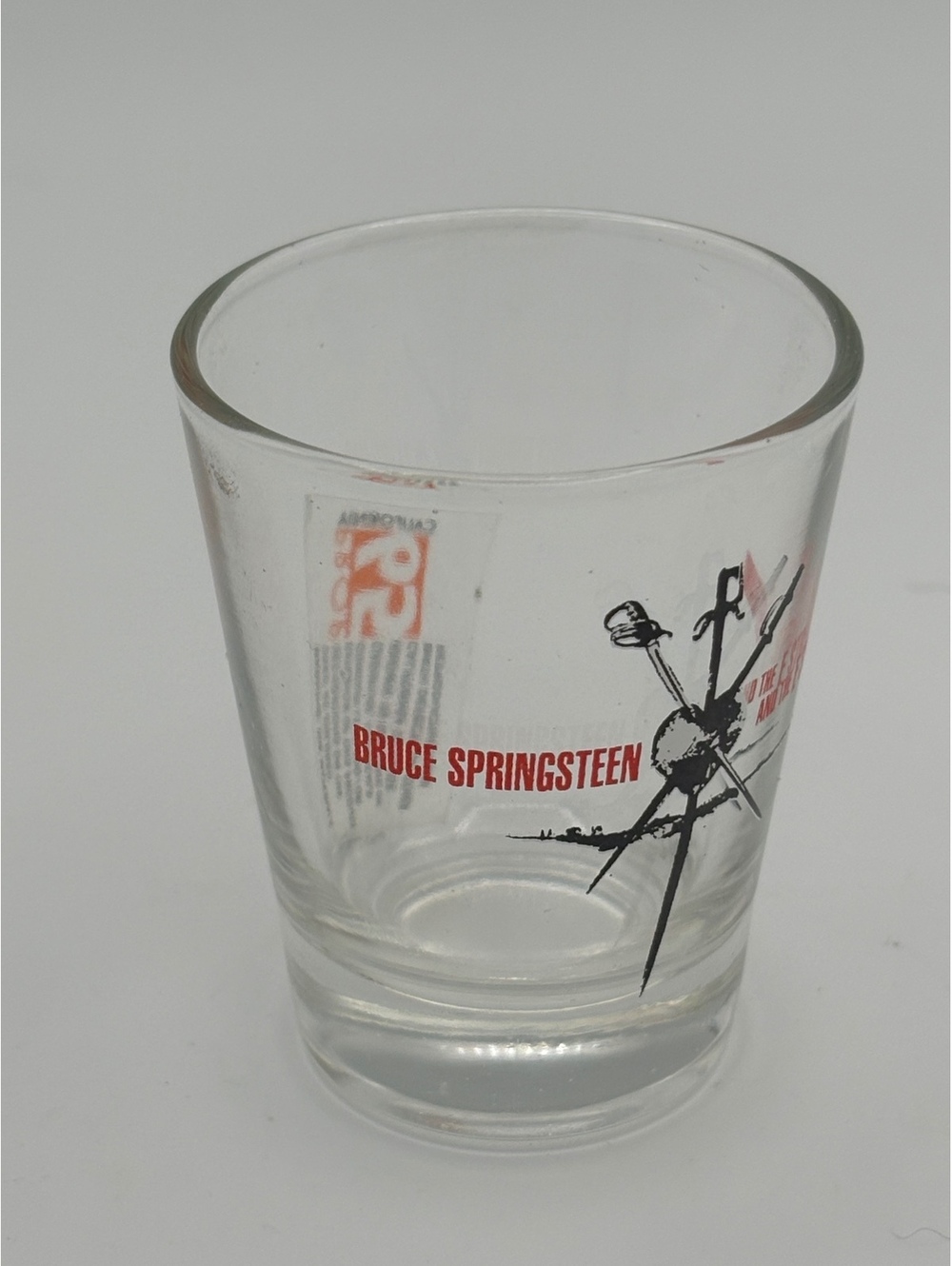 Bruce Springsteen E Street Band Magic Tour Shot Glass Vintage 2007 - Deadstock